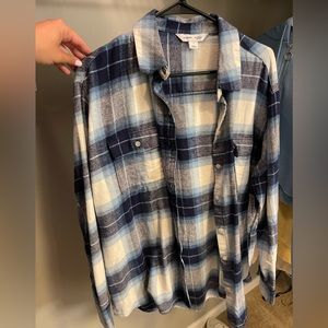 Blue flannel. Old Navy brand - size L